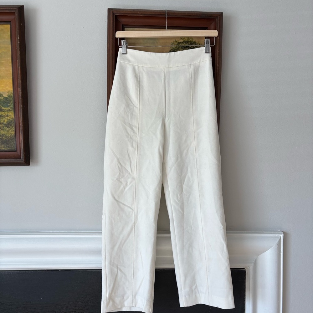 Ann Taylor White Trousers